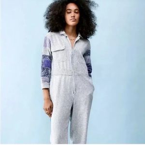 Urban outfitters Daniela patchwork coveralls
